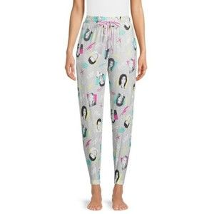 Friends sleep jogger pajama Pants w Pockets Women. S